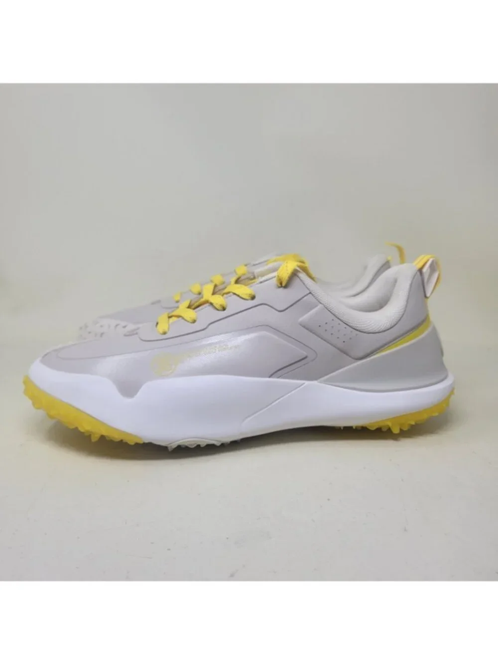 G/FORE G/18 Stone White Cyber Yellow Spikeless Golf Shoes Mens Size 11 GUF000001
